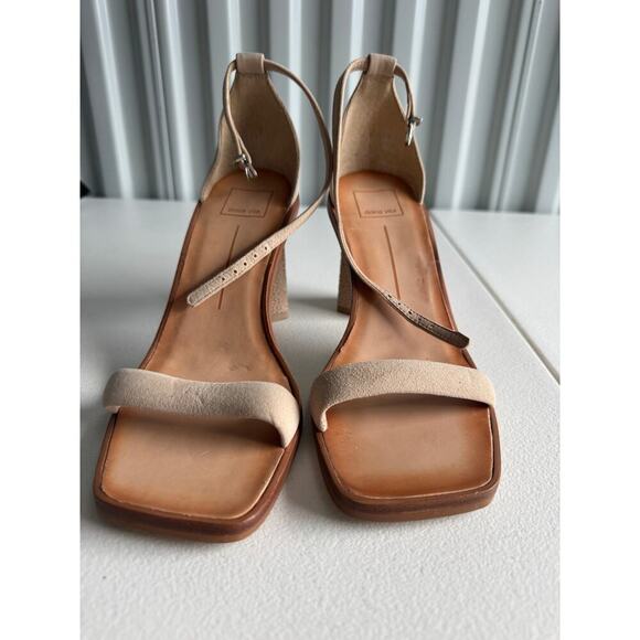Dolce Vita Jevana Tan Heeled Sandals EUC 9.5 - Picture 2 of 8